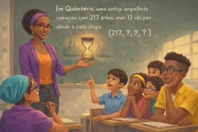 Professora Marla e a ampulheta do armário 39